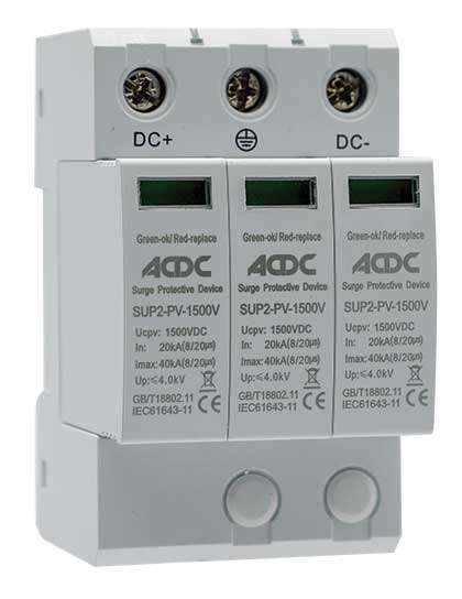 2 POLE 40KA PV SPD 1500VDC