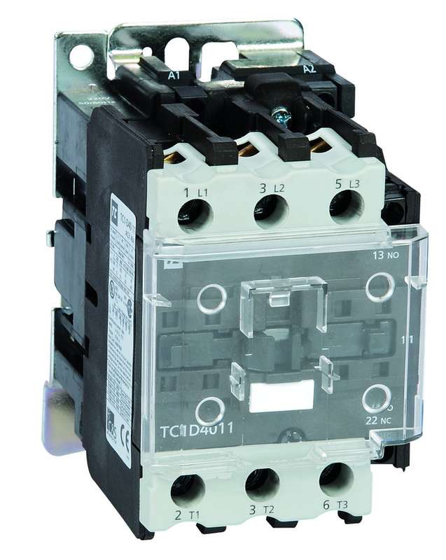 22kW 400V 50A 3P CONTACTOR 1NO+1NC 415VAC COIL
