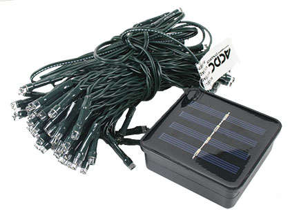 Solar Curtain Light Cool White 2000x1400mm 200 LED IP44