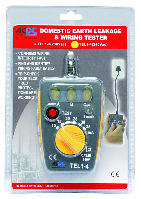 230VAC Plug-In E/L Tester 10-35Ma