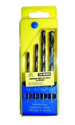 Masonry Drill Set 4 Piece
