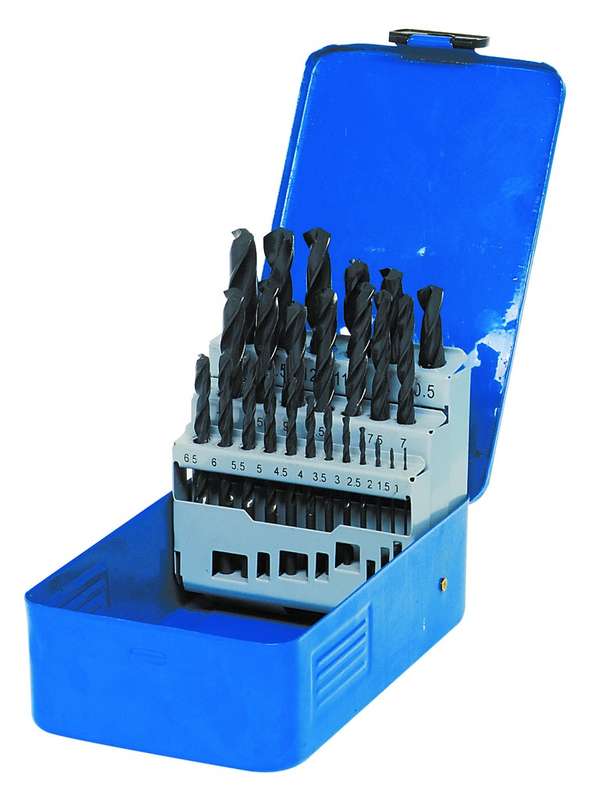 Twist Drill Set 25 Piece Yellow