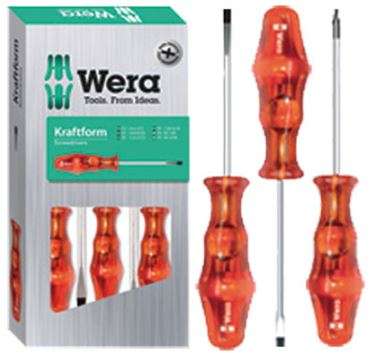 6 Piece Black Point Screwdriver Display Set