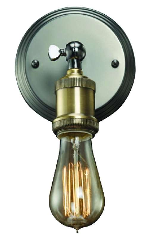 230VAC 100W E27 WALL LIGHT BRONZE FINISH
