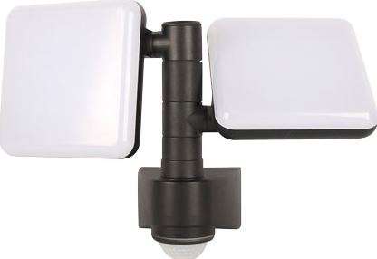 230VAC 20W Daylight LED FL. Light IP54 C/W Mot. Sensor