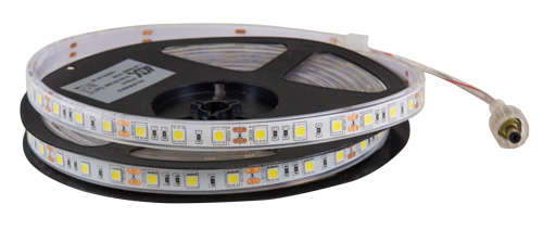 12VDC 60/M LED Cool White Flex White Strip W/Proof IP68 /5M