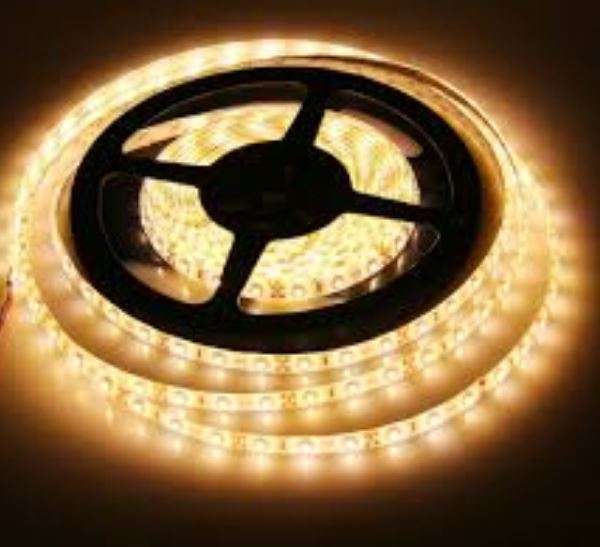 12VDC 60/M LED Warm White Flex White Strip W/Proof IP68 /5M