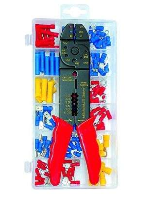 151 Pcs Mixed Insulated Lugs C/W Tool