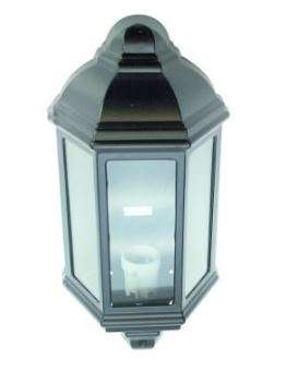 Black Die  Cast Wall Mount Light Fitting E27