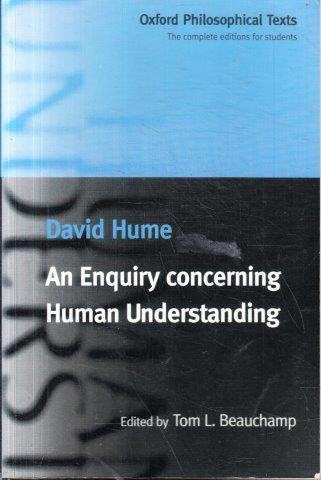 An Enquiry Concerning Human Understanding - Locke, John 0.50kg