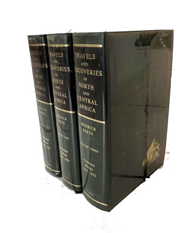 Travels and Discoveries in North and Central Africa (Hardcover, Centenary Edition, 3 Volumes)