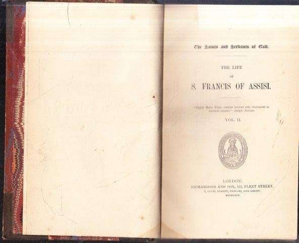Modern Saints and Servants of God Vol II: The life of S. Francis of Assisi - Unknown Author