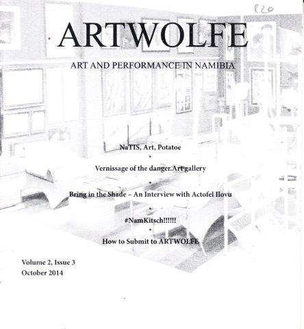 Artwolfe: Art and Performance in Namibia Vol. 2 Issue 3 - Artwolfe