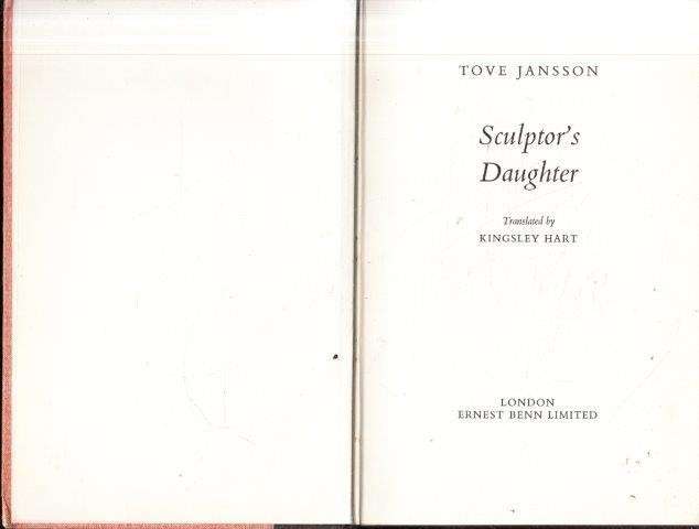 Sculptor's Daughter - Jansson, Tove