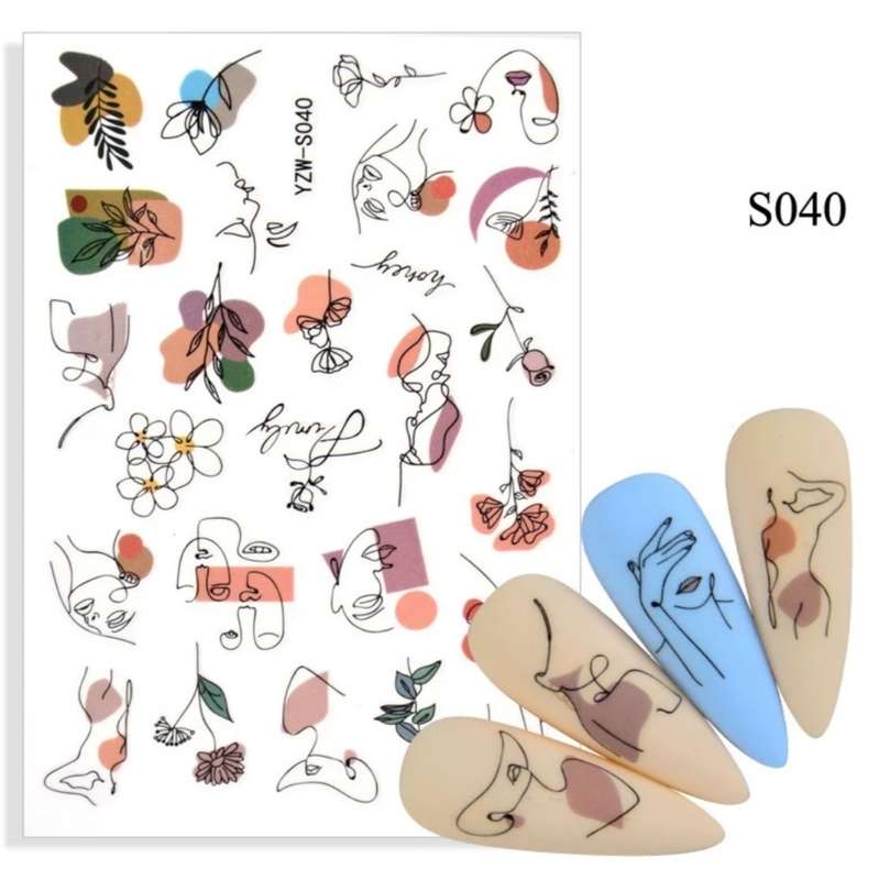 Nail Art Sticker #S040