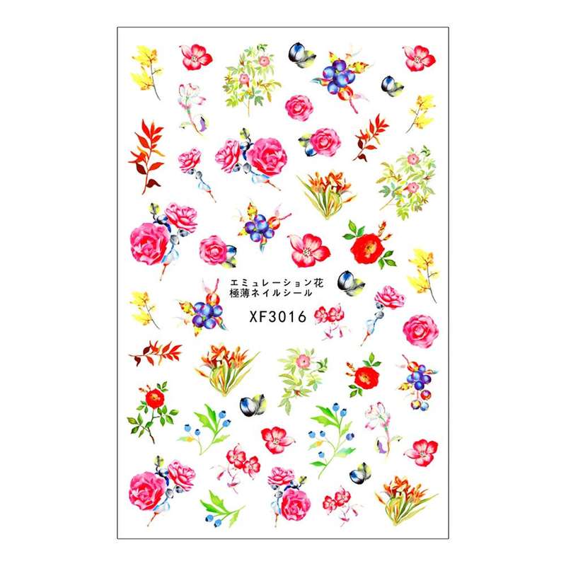 Nail Art Sticker XF3016