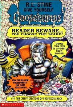 The Creepy Creations of Professor Shock (Give Yourself Goosebumps, No 14)