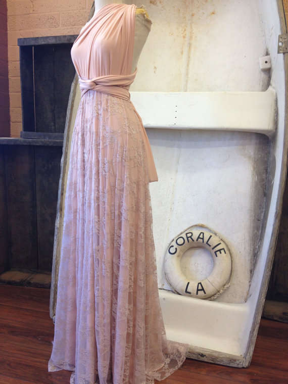 Infinity Dress - Maxi Lace Skirt