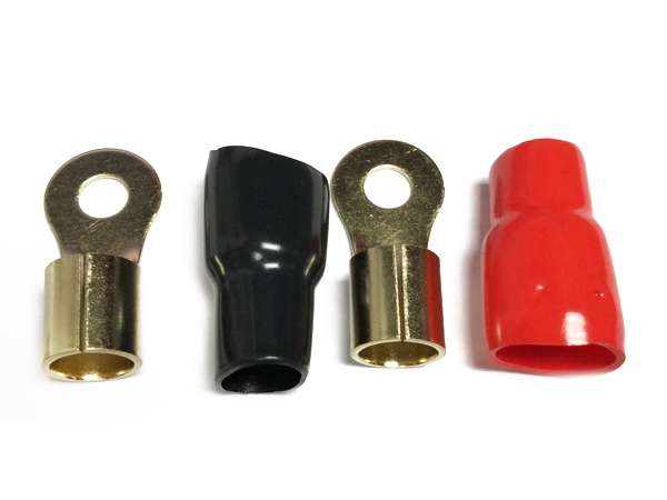 Targa 0gauge Gold Ring Terminal           (sold separately, not in pairs)