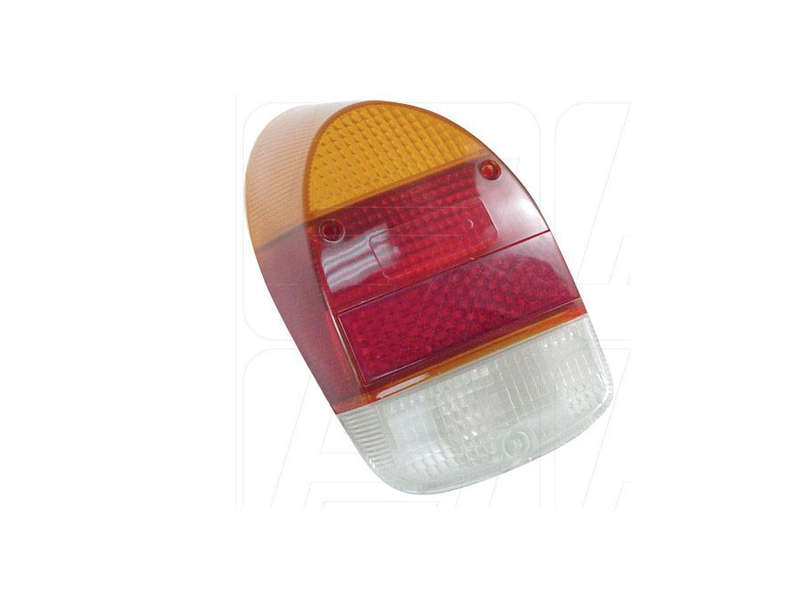 VW Classic Beetle 68-74 Red/White Tailight (pair)