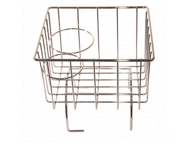 VW Classic Beetle/Bus Chrome Tunnel Storage Basket