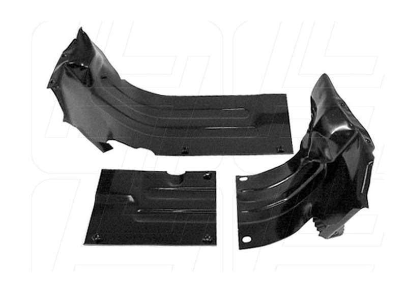 VW Aircooled Lower Tinware Set 1300-1600cc Black