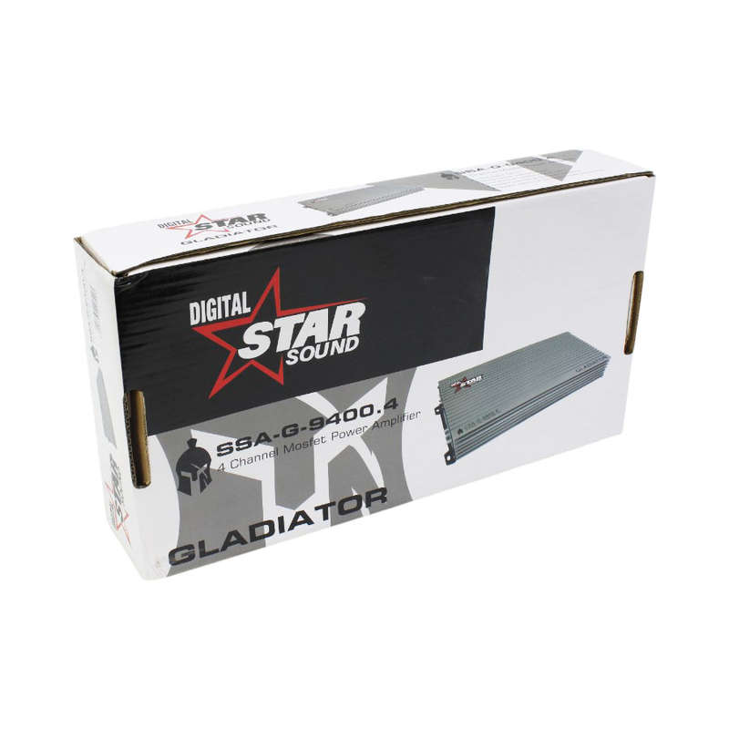 Starsound SSA-G-9400.4 Gladiator Series 65rms x 4 Amplifier