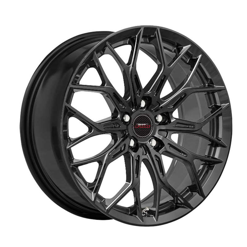 17" A-Line Shadow 5/108 Silk Black alloy Wheels