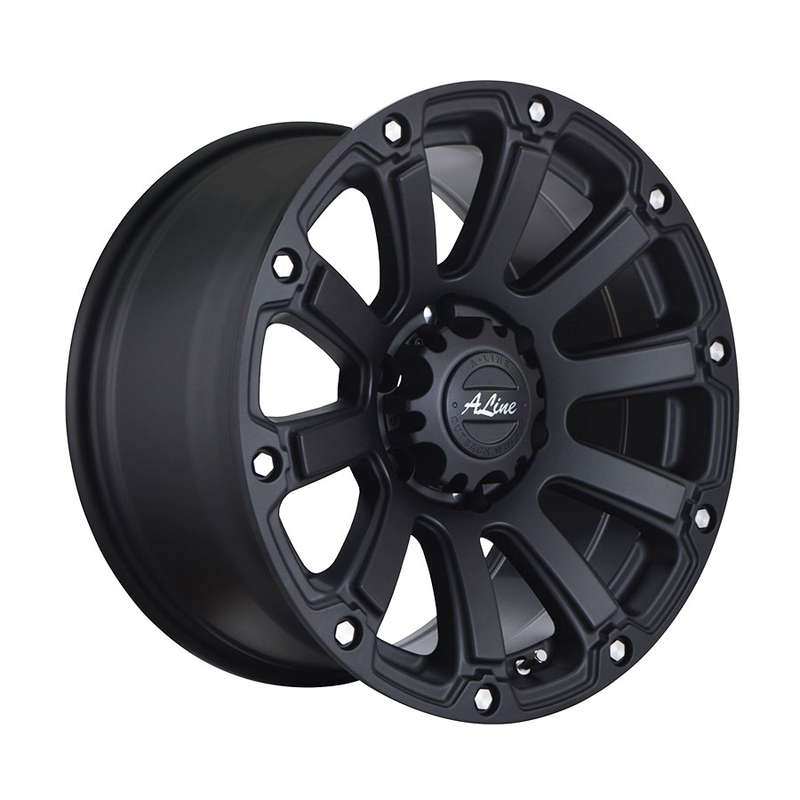 20" A-Line Destroy 6/139 Satin Black Alloy Wheels