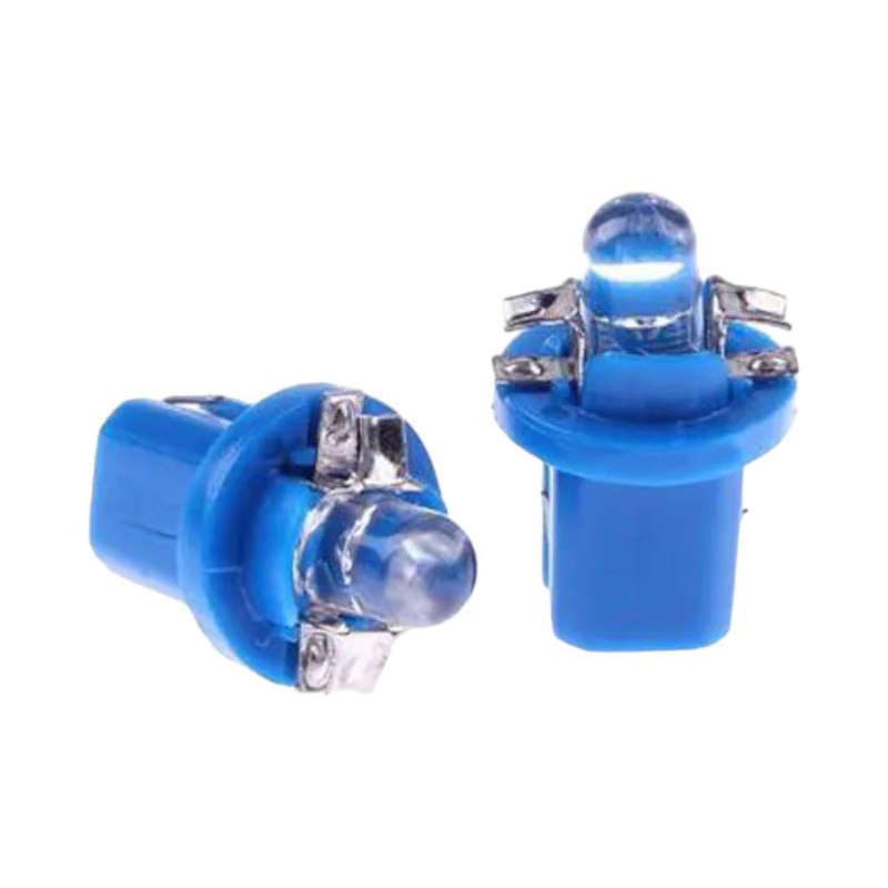 T5 SMD 5 LED Instrument Cluster Bulbs - Pair (Blue)
