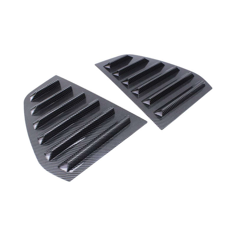Carbon Fibre Design Quarter Window Louver for VW Golf Mk6 (pair)