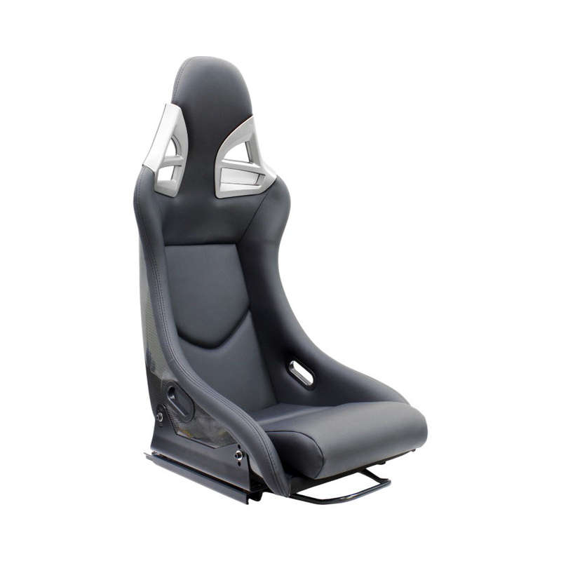 GT Cup Non-Reclinable Racing Seat - PU Leather with Carbon Fibre Backing (each)