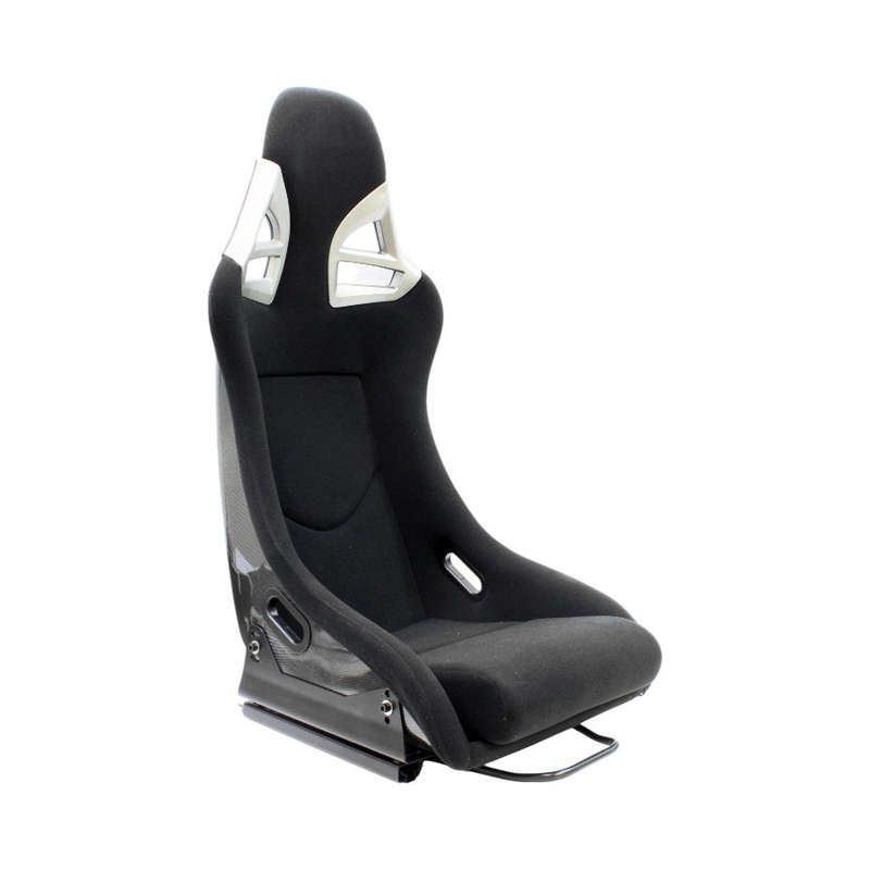 GT Cup Non-Reclinable Racing Seat - Velvet Finish wtih Carbon Fibre Backing (each)