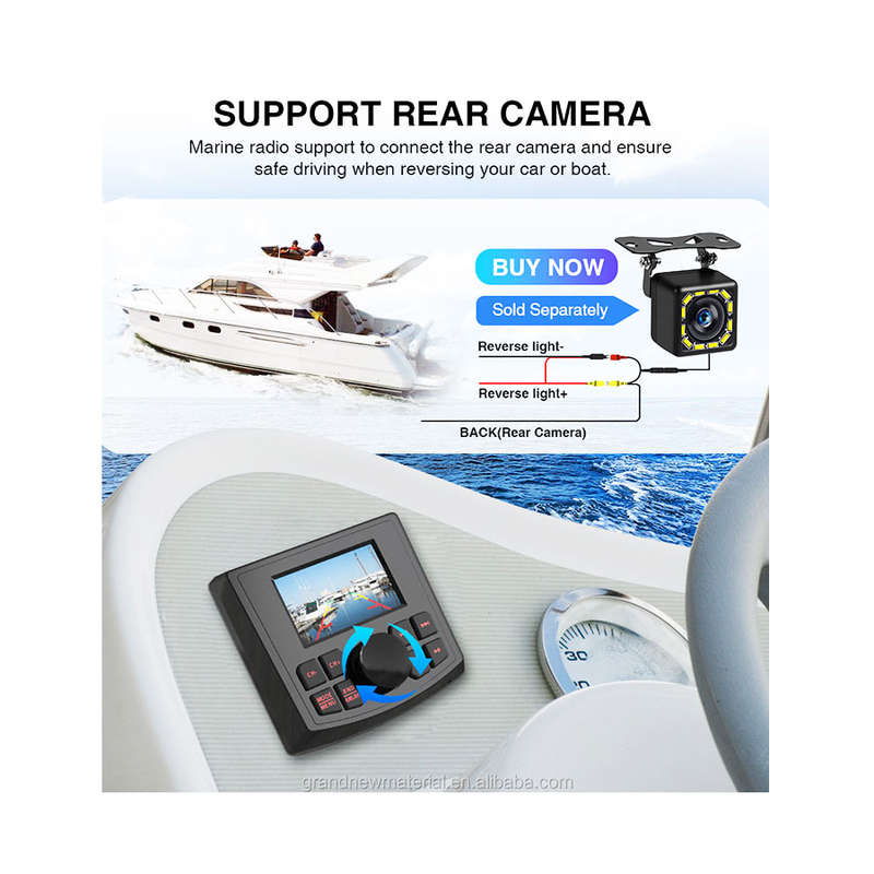 MarineTech 3inch Multi Media Receiver with Bluetooth, AM/FM
