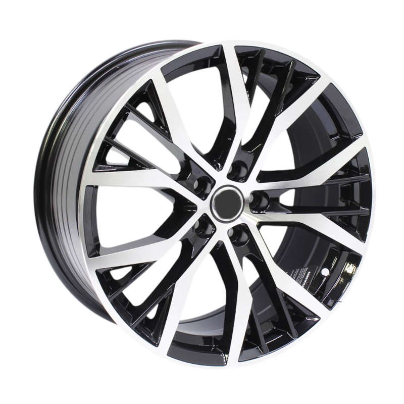 17" GR5212 5/100 Black Machine Face Alloy Wheels
