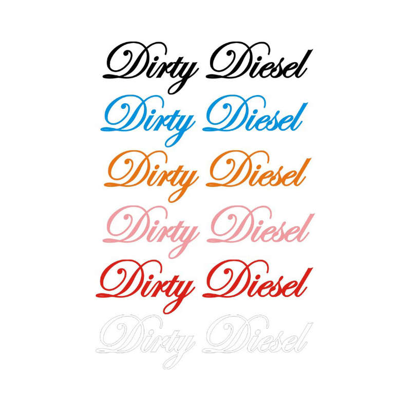 Dirty Diesel Vinyl Sticker