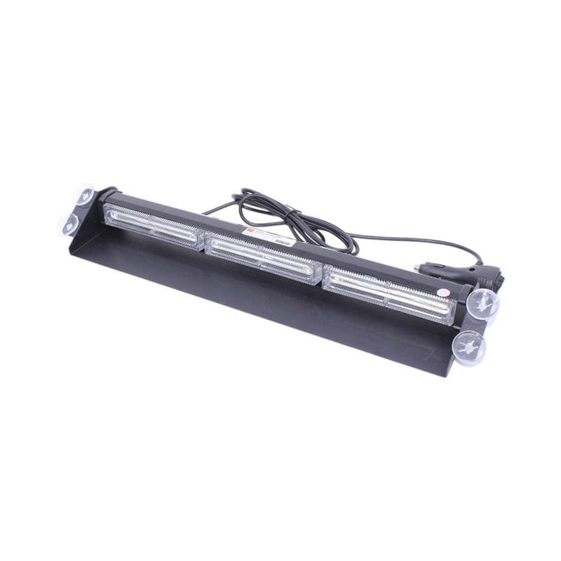 Emergency Dash Mount White LED Strobe Lamp (45cm)