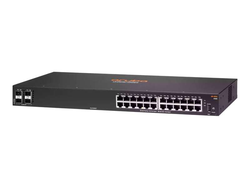 HP ARUBA 6100 24G 4SFP+ SWITCH