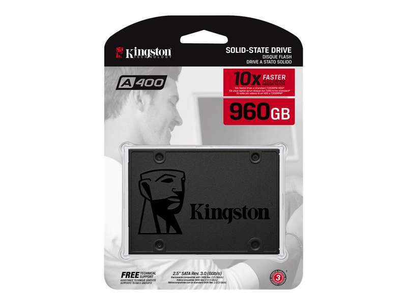 KINGSTON 960GB A400 SATA3 2.5 SSD