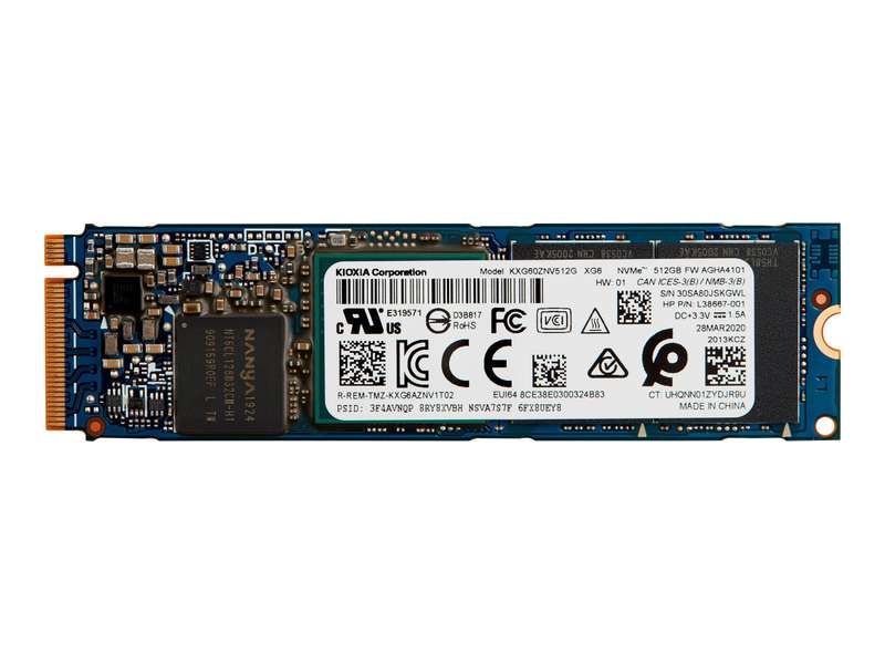 Hp 512Gb Pci-E 3X4 Nvme M2 Ssd