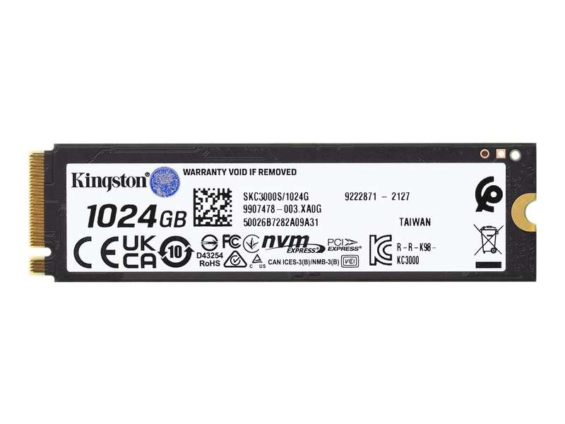 KINGSTON 1024G KC3000 M.2 2280 NVME SSD