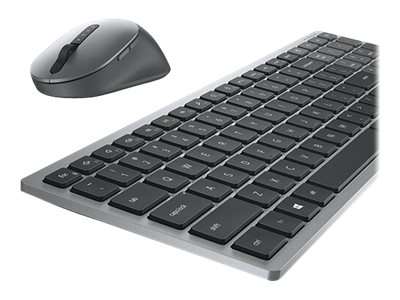 DELL MULTI-DEVICE WIRELESS KEYBOARD AND MOUSE - KM7120W - US INTERNATIONAL (QWERTY)