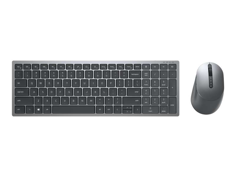 DELL MULTI-DEVICE WIRELESS KEYBOARD AND MOUSE - KM7120W - US INTERNATIONAL (QWERTY)