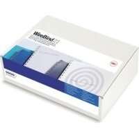 GBC 6mm WireBind 21 Loop Binders (100 Pack)(Silver)