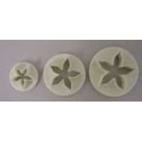 TBT Bakeware Calyx Cookie Cutter Set (3 Piece) (White)