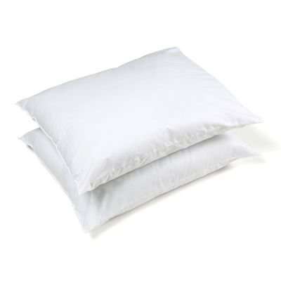 Horrockses Polycotton Standard Pillowcase Set (2 Piece) (White)