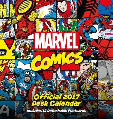 Marvel Comics Official 2017 Desk Easel Calendar (Calendar)