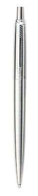 Parker Jotter Ballpoint Pen with Medium Nib (Blue Ink)(Stainless Steel with Chrome Trim)