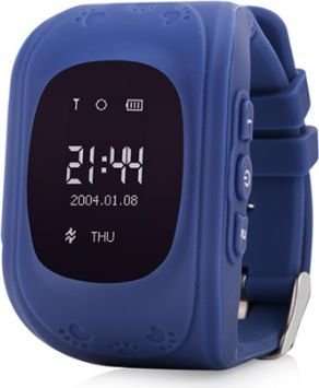 Kids Smart GPS Tracker Watch - Dark Blue picture