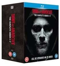 Sons of Anarchy: Complete Seasons 1-7 (Blu-ray disc)